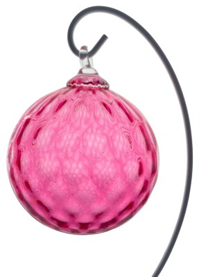 Gold Ruby Pineapple Bauble